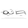 180 Rotating Magnifying Glasses Women Anti Blue Light Reading Makeup Clamshell Presbyopic Eyewear Goggle+1~5