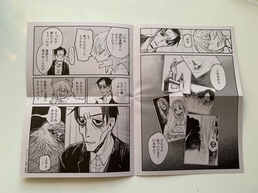 [USED] Nikubami Honegishimi Bonus Illustration Paper (Double-Sided)
