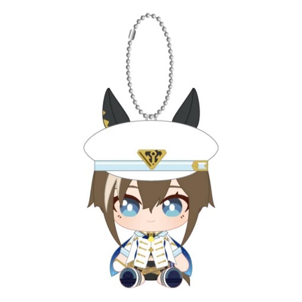 Uma Musume Pretty Derby Chivalgrand Chibi Plush Sitting Mascot Toy