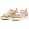 Li-Ning 1990 Wind Chime Retro Color Block Non-Slip Wear-Resistant Low-Top Skate Shoes Women Sneakers Milk-Brown ALFS178-1