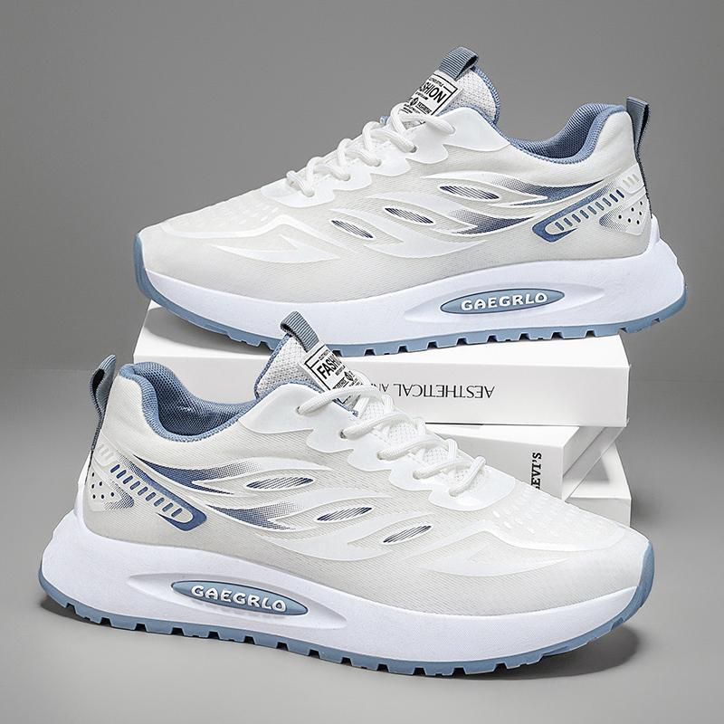 22 new summer breathable mesh shoes travel running shoes shock-absorbing sports and leisure dad shoes 39