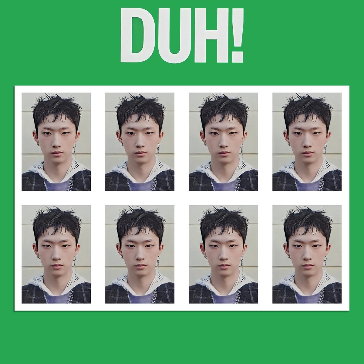 DUH Album Merchandise: P1Harmony Passport & ID Photo Set