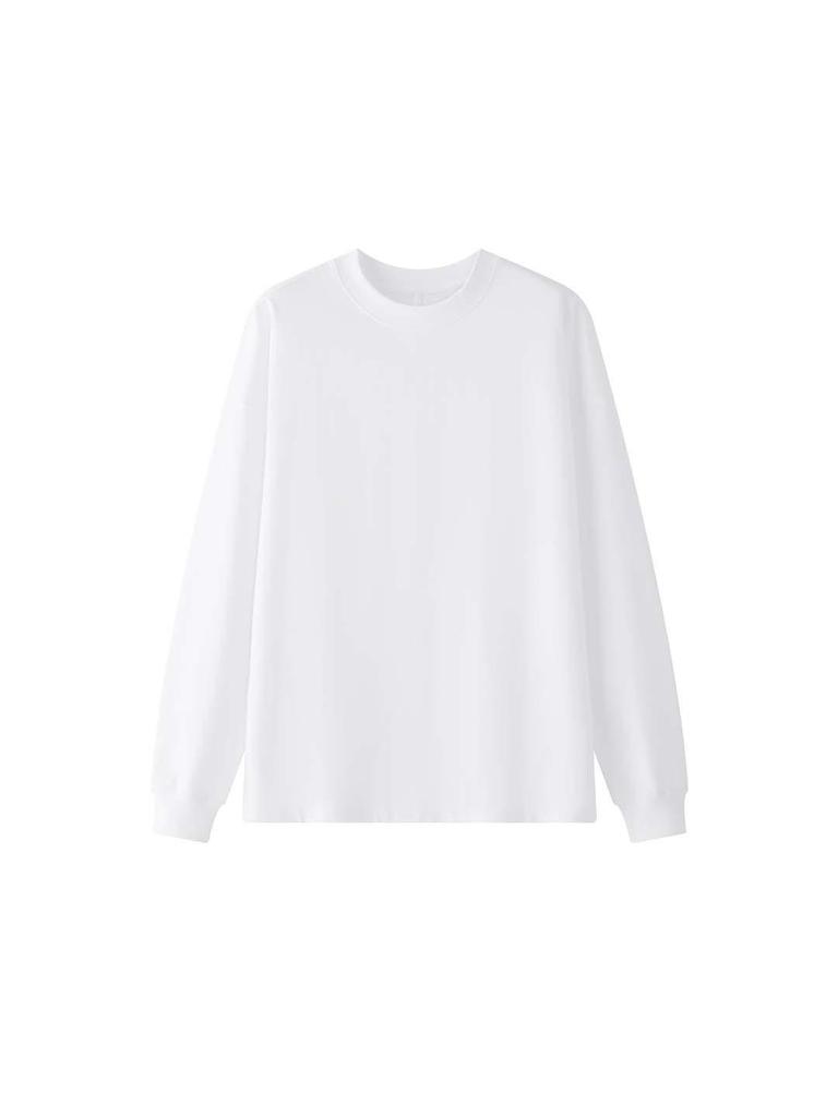 Xu Man Early Spring Korean Style Round Neck Long Sleeve Loose-Fit T-Shirt for Women