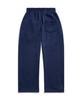 FLUKE Cursive Embroidered Logo Sweatpants Navy Ftp211