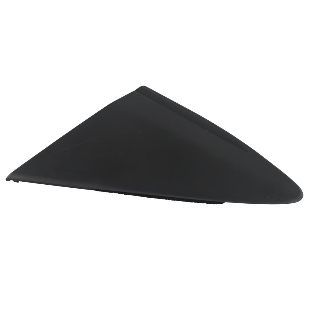 Ornamente decorative pentru stâlpul oglinzii stângi pentru Toyota Yaris 2015 17 LE, culoare neagră, material ABS, înlocuire, instalare