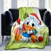 1pc, Christmas Donald Duck Holiday Home Decorative Blanket Festive Gift for Family, Couch Cover, Outdoor Throw, Travel