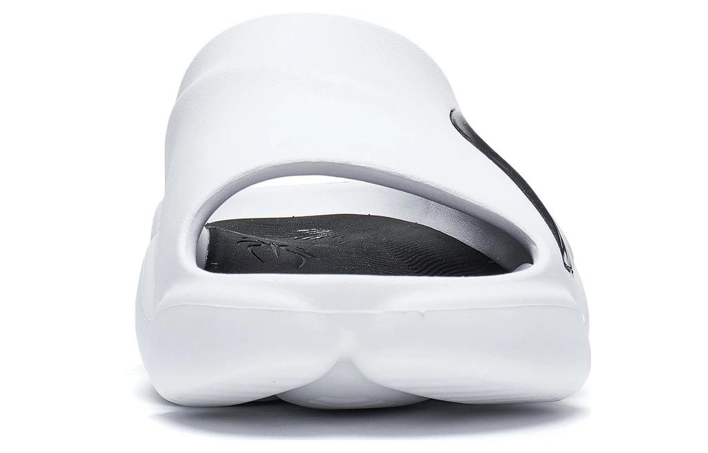 Li Ning BADFIVE Slide EVA Slide Slippers Men's White Black ABTT003-1