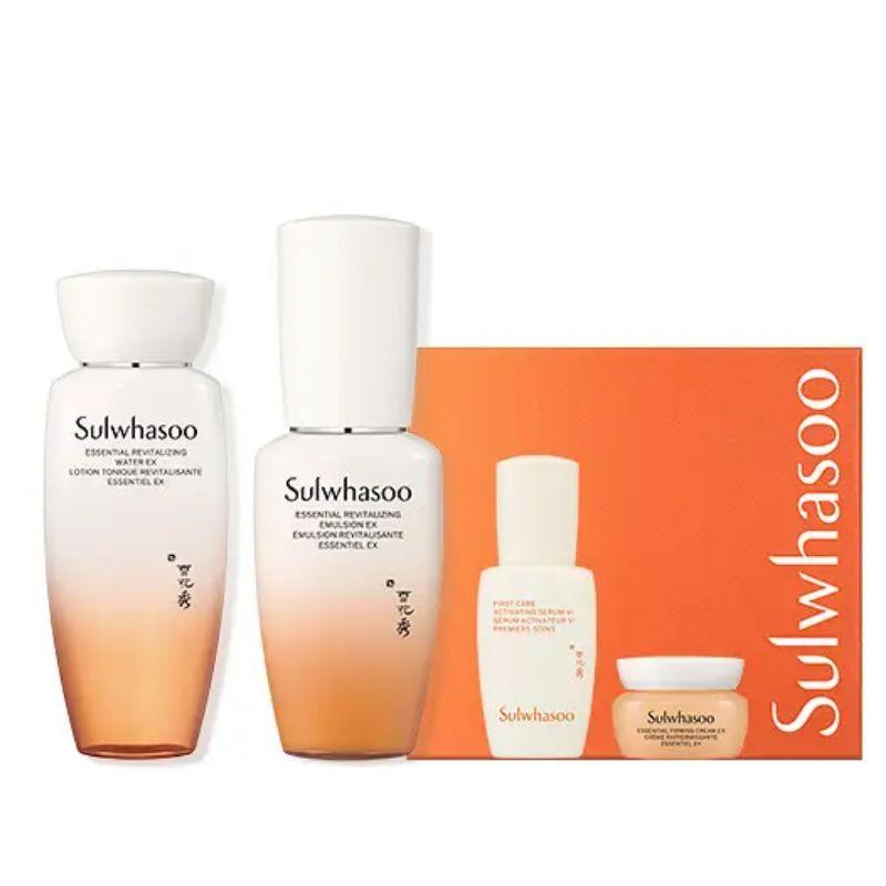 Sulwhasoo Essential Comfort Balancing Trial Set (Toner & Emulsion) Hydrating Anti-Aging Skincare Set NEW