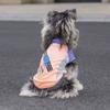 Mesh Dog T-Shirt Breathable Pet Clothes Contrasting Color Dog Shirt Summer Cool Dog Outfit with D-Ring for Small Dogs Puppies