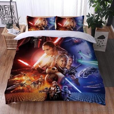 Anime Luksusowy 3D Wojownik Gwiazd 3D Drukowany Zestaw Pościeli Dziecięcej Zestawy Poszewek na Kołdrę dla Niemowląt Pościel Bliźniak Jednoosobowy King Dzieci Dorosły Prezent