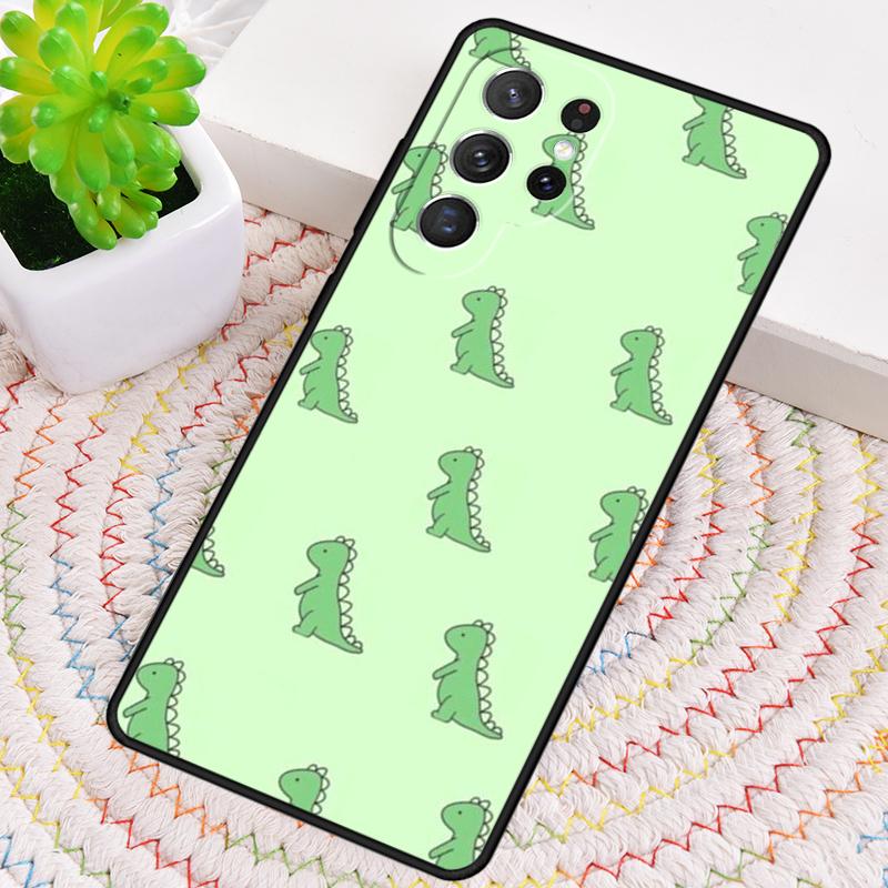 Fun Dinosaur Pattern Dino Phone Case for Samsung Galaxy Note 10 Pro S26 Ultra S23 S24 FE S25 S21 S22 PLUS Shockproof Cove