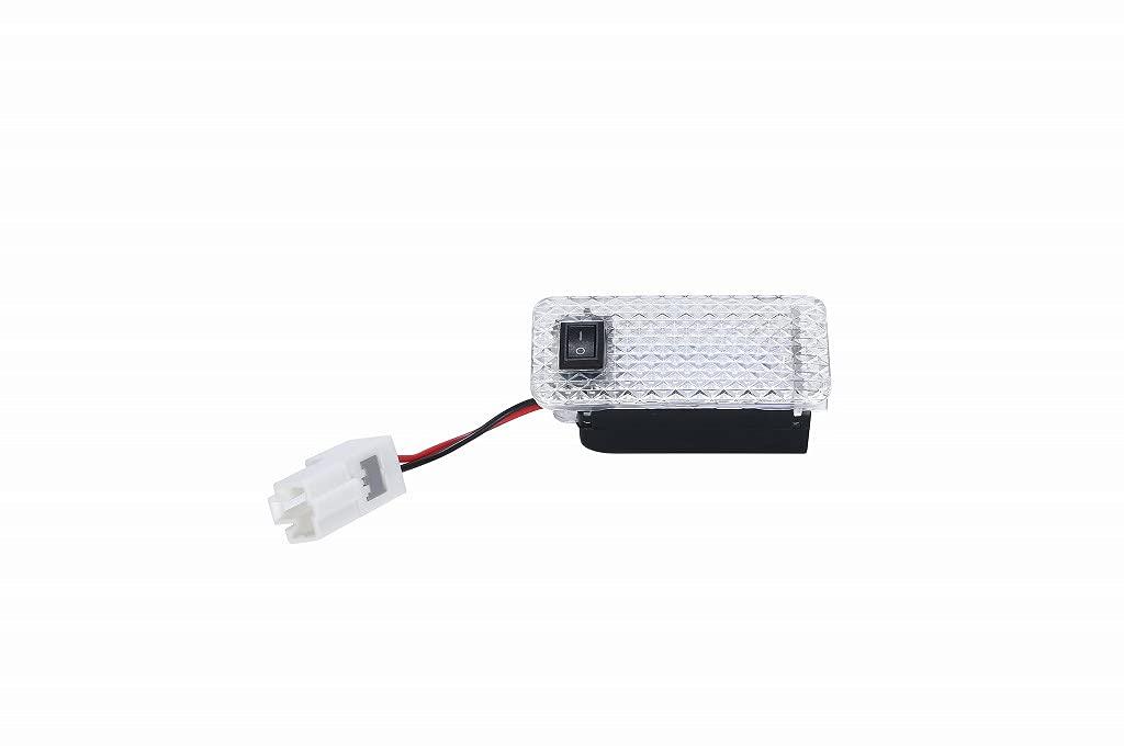 InZaccaz LED Luggage Lamps with Crystal Lenses for Toyota Alphard and Vellfire Genuine Replacement LED Room Luggage Interior Set of 2 (30 Series),