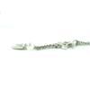 Great CHANEL Necklace COCO Mark Rhinestone Fake Pearl Silver Women F25C Used