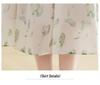Elegant French Floral Print Puff Sleeve Dress: Spring & Autumn Waist-Cinching Long Skirt
