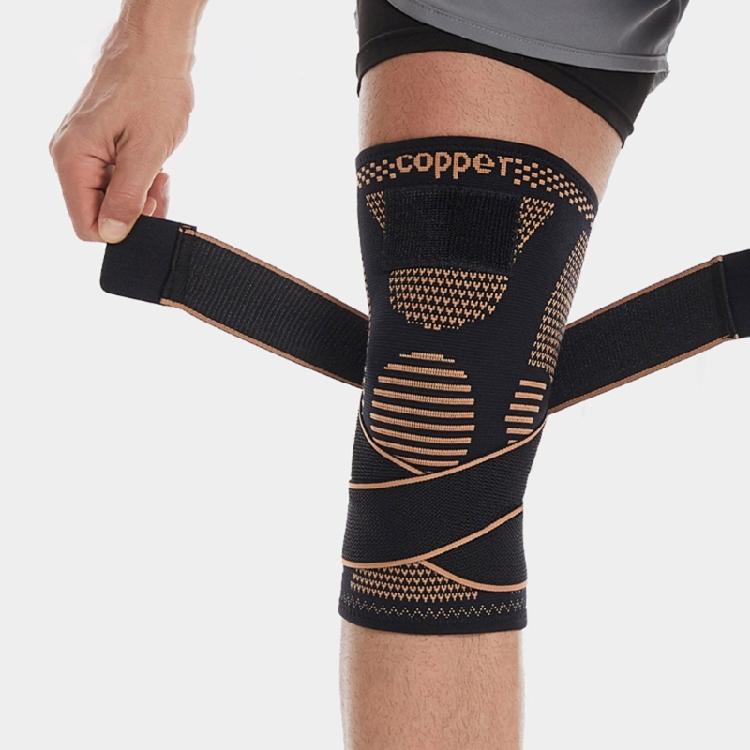 Breathable Knee Support Multifunctional Knee Brace Adjustable Knee Compressions Sleeves Copper Knee Pads for Adult