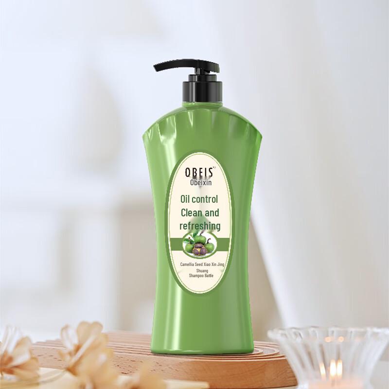 Oubais 1kg Herbal Tea Seed Anti-Dandruff & Softening Shampoo