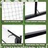 Portable Outdoor Pickleball Nets 22 FT Pickleball Net Driveway Backyards Pickle Ball Game Training Supplies Set