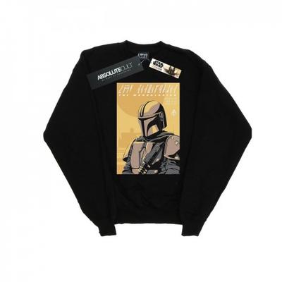 Erkek Mandalorian Sanat Poster Sweatshirt