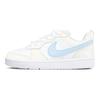 Nike Court Borough Skateboard Shoes Women's Low top White/Blue BQ5448-100(Team321-)