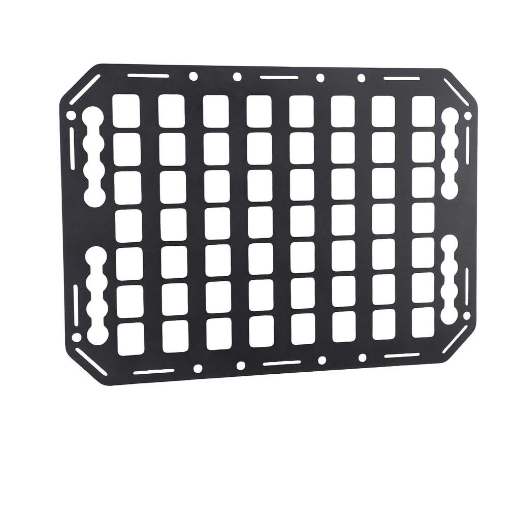 Truck Bed Panel Rack System Aluminum Cargo Storage Organizer Tools Rack for Sedans SUVs Pickup RVs Trailers