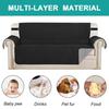 Sofa-Schonbezug, einfache Installation, schmutzabweisendes Polyester, praktischer Sofa-Schutz, Couch-Pad, Wohnzimmer-Versorgung