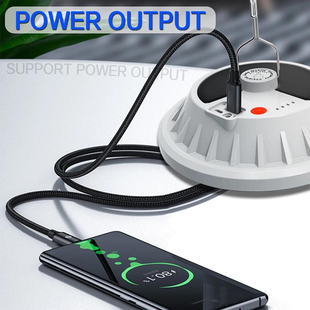 LED Camping Light Solar Rechargeable LED Lamp Bulb Remote Control Camping Lantern Tent Light Portable Emergency Night Lights