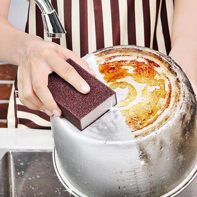 3/4/5ks Smirková čisticí houbička Nano karborundová stírací houbička Kartáč Guma na rez Hrnec Pánev Dřez Gril Čisticí houbička Čisticí pad