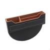 Automotive Car Seat Gap Filler Organizer PU Leather Interior Accessories Cellphone Multifunctional