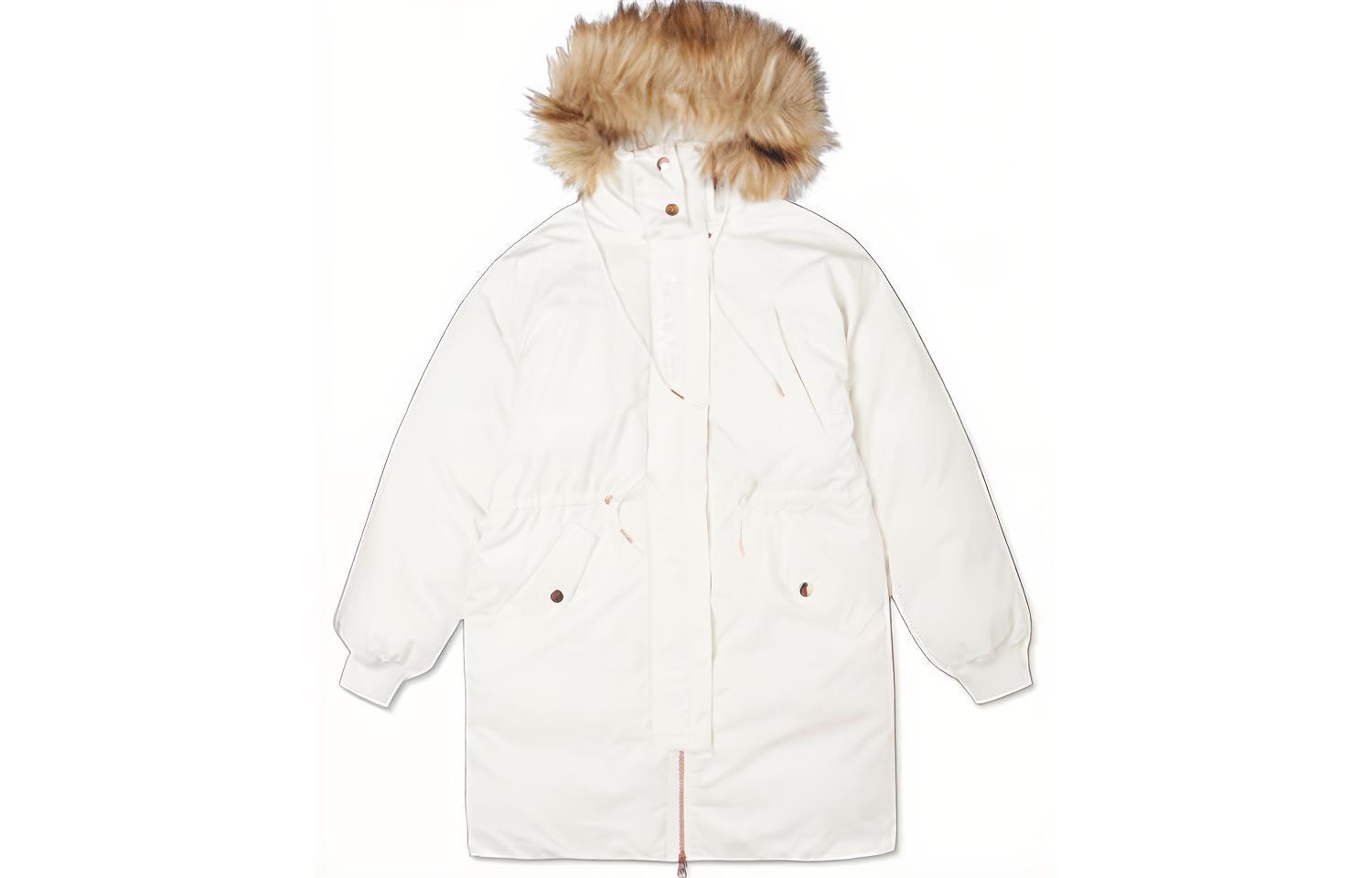 Converse Down Jacket Winter Women s White 10019430-A01 XXL