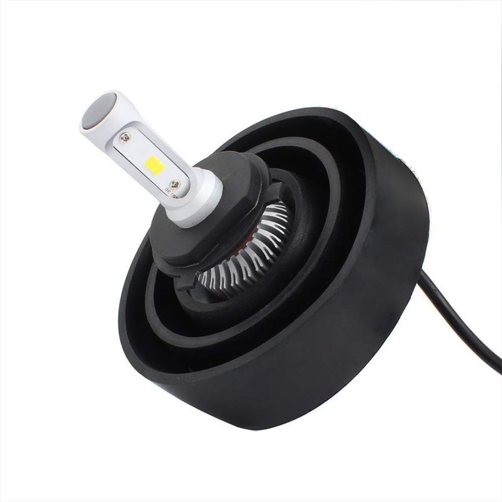 HUIQIAODS Universal Car LED Headlight Waterproof Dustproof Dust Cover (Diameter: 95/90/80/70/55mm)