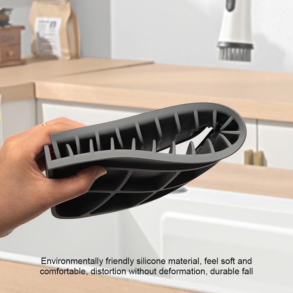 Silicone Flow Guide Drain Pad Slope Drain Pad Simple Bowl and Dish Drying Filter Pad Thermal Insulation Pad
