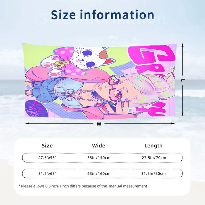 Large Beach Towel Quick Dry Absorbent Towel For Beach IndoorDandadan