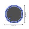 Colorful LED Car Coaster Universal Atmosphere Light Water Cup Pad Anti-slip Mat Bracket Cup Holder Pad Auto Interior Accessories