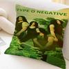 Rock Band T-Type O N-Negative Pillow Case Cushion Cover Car Throw Pillow Case For Sofa Car Christmas Gift 40x40cm 45x45cm