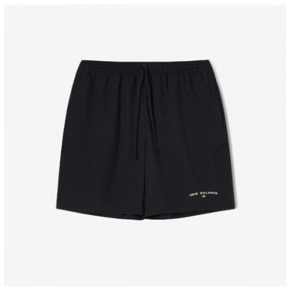 

New Balance Shorts Lettering Graphic Woven 5in Nbnvf22411 19 Black series/75