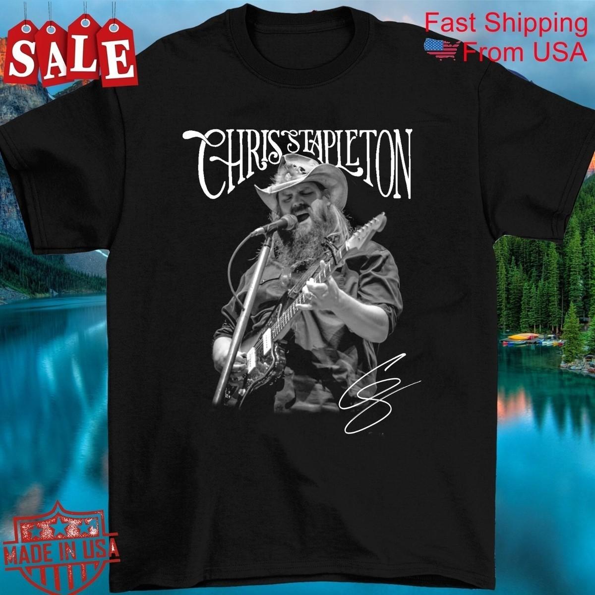 New Chris Stapleton Reprint S-235XL T-Shirt N05.160 L