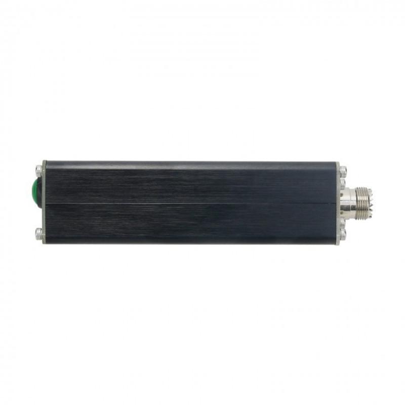 ATU-100 Pro+ Sintonizzatore automatico d'antenna 100W 1.8-55MHz Display OLED da 0.96 pollici Assemblato con custodia in metallo Batteria ricaricabile