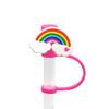 1PC Creative Reusable Silicone Straw Plug Splash Proof Drinking Dust Cap Dust-proof Straw Tips Cover Cup Accessory Kitchen Tool
