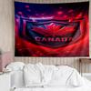 1 Stück Kanadas Rotes Ahornblatt Wandteppich, Einzigartiges Design Wandteppich, Geeignet für Schlafzimmer, Wohnzimmer, Spielzimmer, Herzliche Feiertagsgeschenke