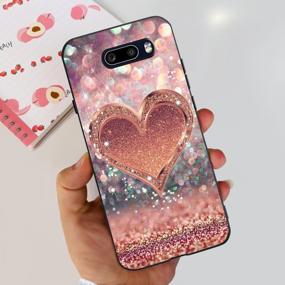 For LG G8X ThinQ Case Camera Protection Soft Clear Back Cover For LG V50S Thinq LGV50 ThinQ Phone Bumper Marble Skull Pattern