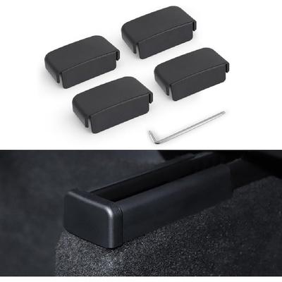 Rear Seat Slide Rail Plug Compatible with Tesla Model 3 Y 2017-2023, 4PCS Rear Seat Slide Rail Plug Rubber Protector Cover Replacement