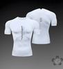 2024PRO Men's Fitness Quick-Dry Bodybuilding T-Shirt - Breathable, Tight Abdomen Shaping, Short Sleeve.