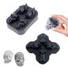 Silicone Skull Ice Cube Tray Set – Easy Release Mold for Food-Grade Ice