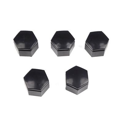ESP632 5 Piezas Cubierta de Tornillo de Perno de Rueda de Coche Tapa de Plástico Negro 21 mm * 22 mm para Opel Insignia A G09 2008-2017 13283158