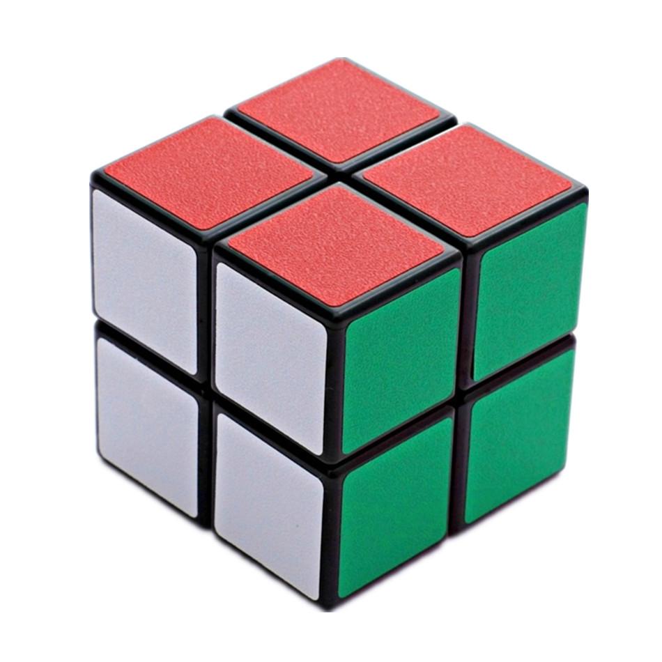 Matný povrch 2x2 Kouzelná kostka 2x2x2 Kostky Profesionální soutěž Puzzle Cubo Kouzelné kostky pro děti