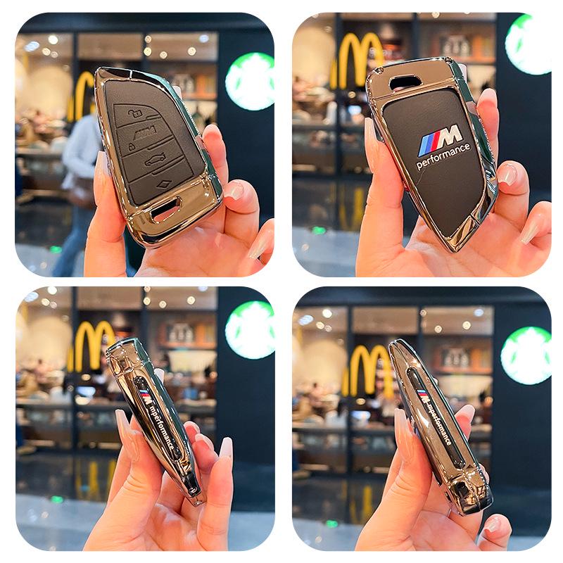 BMW Key Cover: Fits 1, 2, 3, 5 Series; I3, X1, X3, X5, iX3 Models with Blade Buckle