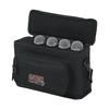 Gator Cases Nylon Carrying Bag for GM Series GM-4 Dynamic Microphones, Holds 4 [Shoulder Strap Included] [Official Japanese Product]