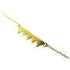 7bis [Q1351] - Handmade Gold 'Boho' Bracelet (triangles) - 20x5 Mm