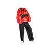 Adidas Originals Puffed Throw-Over Hooded Jacket Women Outerwear Bright-Red IR7114