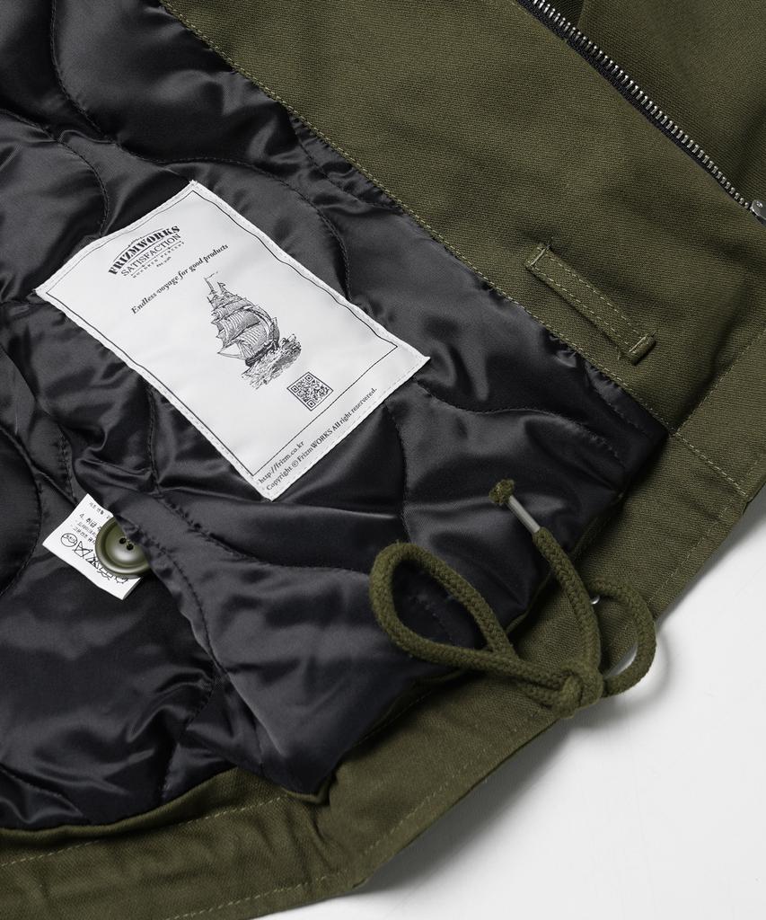 Frizmworks Edgar N-1 Deck Jacket _ Olive